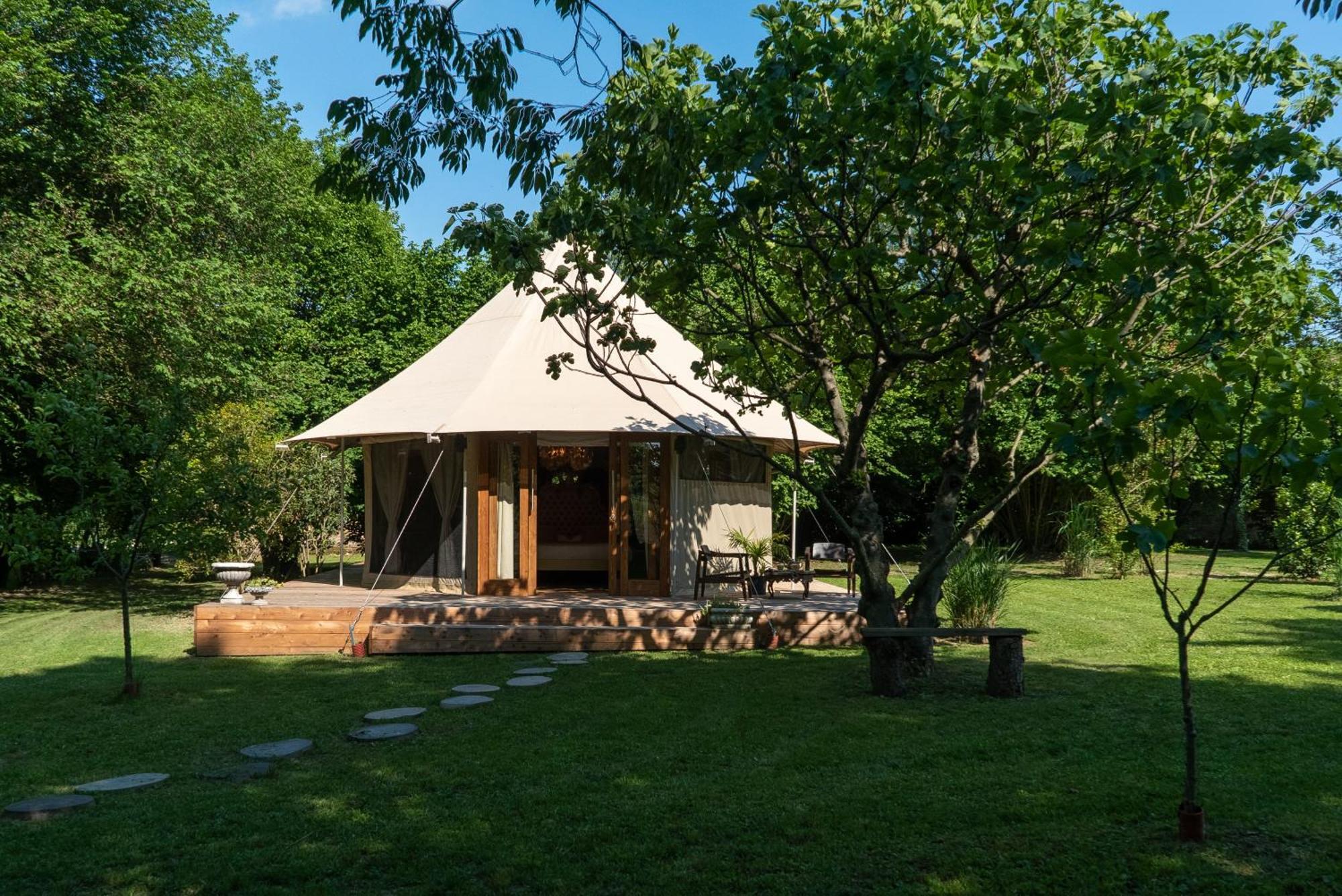 Glamping Canonici Di San Marco Mirano Ngoại thất bức ảnh